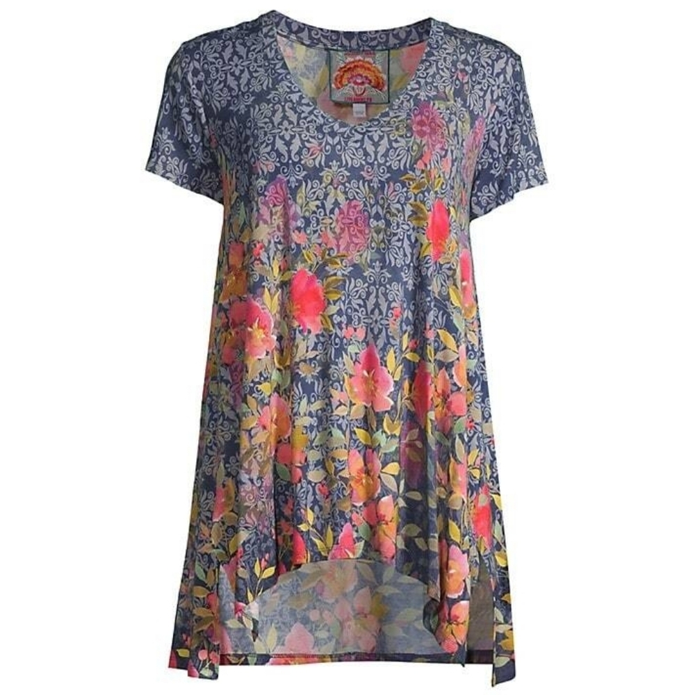 EUC Jonny Was Locust Drape Tee, WS